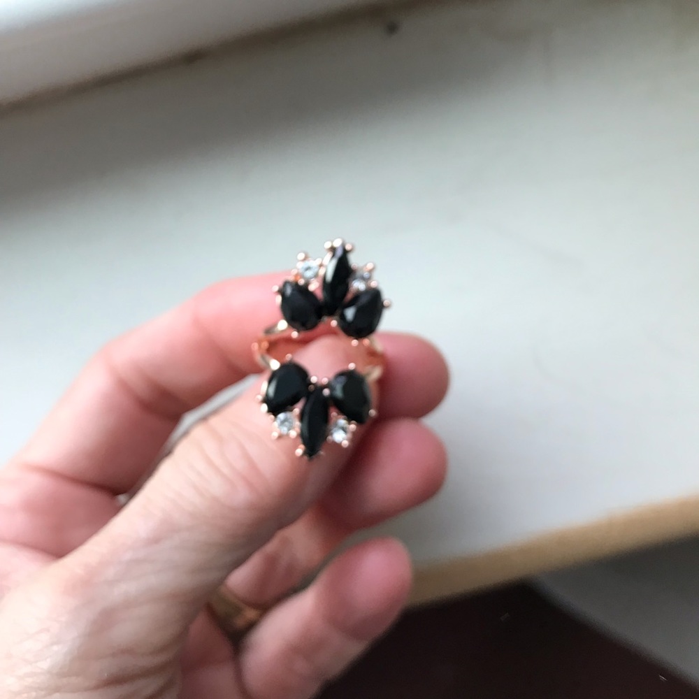 Crystal Statement Ring - image 1